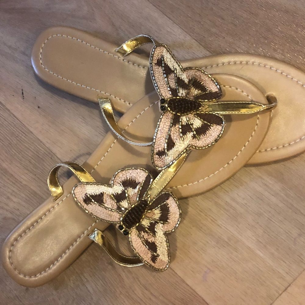 Butterfly sandals 
